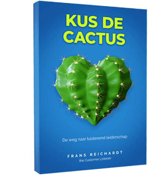 Spreker over Klantgerichtheid Frans Reichardt schrijft het boek Kus de Cactus over luisterend leiderschap