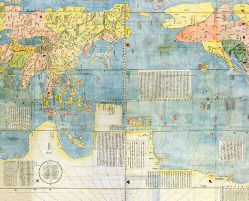 World Map by Matteo Ricci